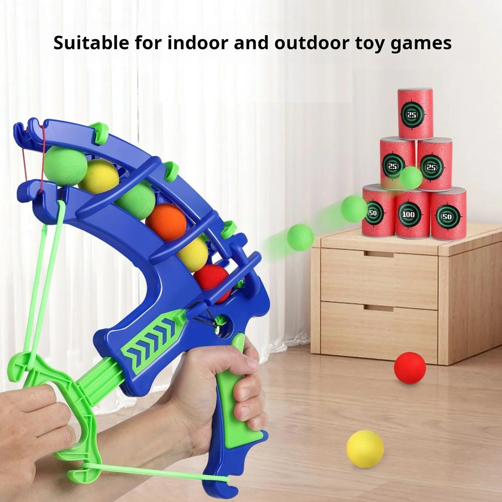 Montessori Katapult Schietspel – Sticky Ball Dartbord voor Kinderen