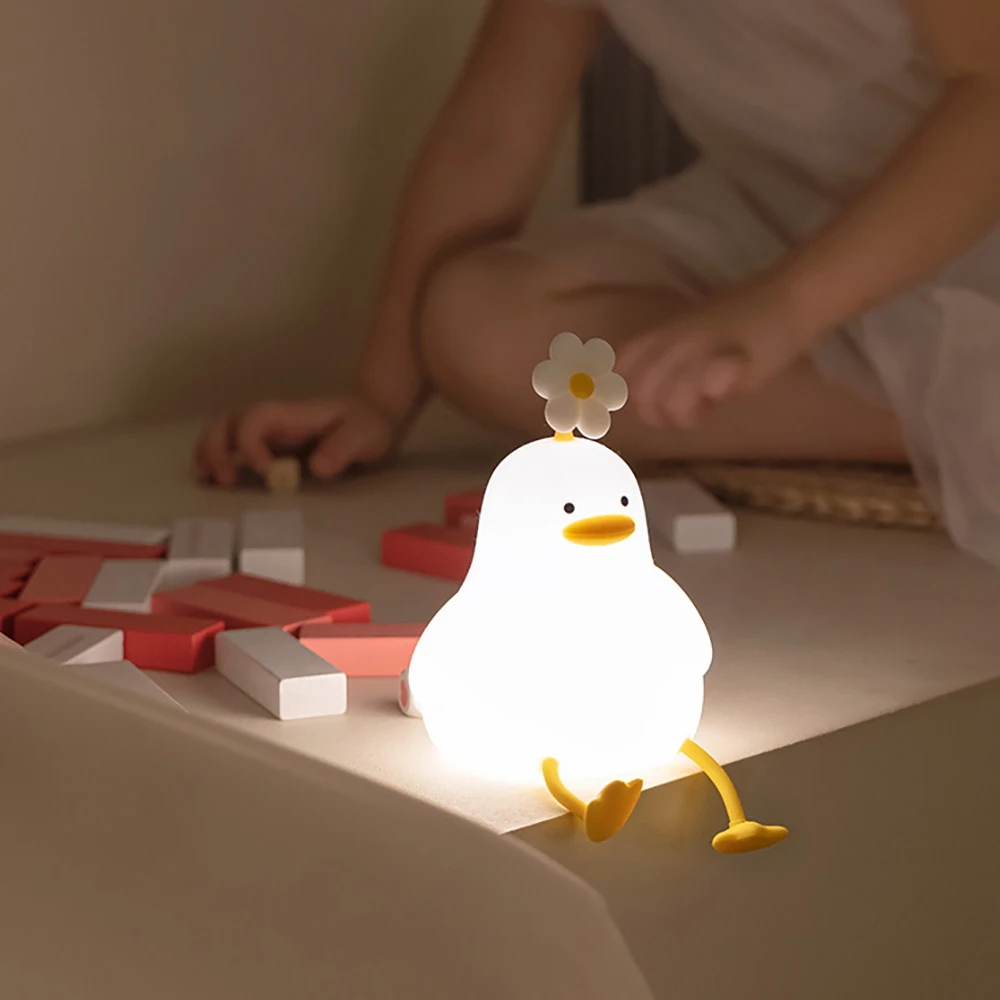 LumoKids Eend Nachtlampje – Veilig & Rustgevend voor Kinderen