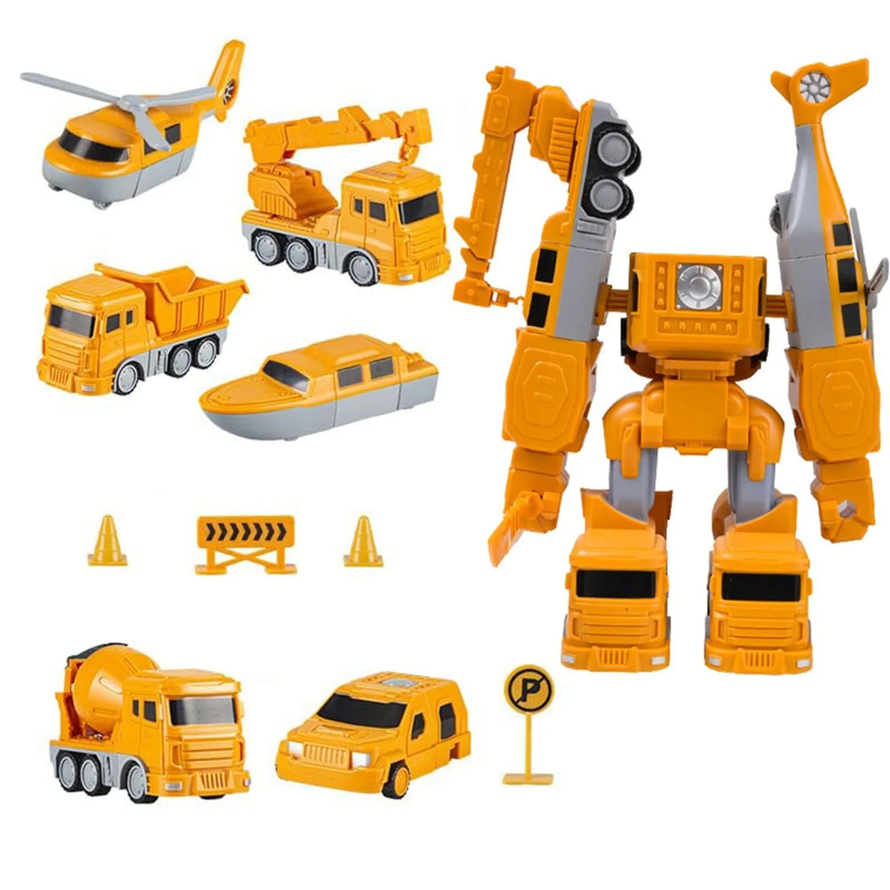 Magnetisch Bouwspeelgoed voor Kinderen – 26-delige Creatieve Voertuigen & Robots | BuildoMag