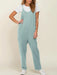 Zwangerschapsjumpsuit met grote zakken – loose fit, rekbare katoenmix | positiekleding