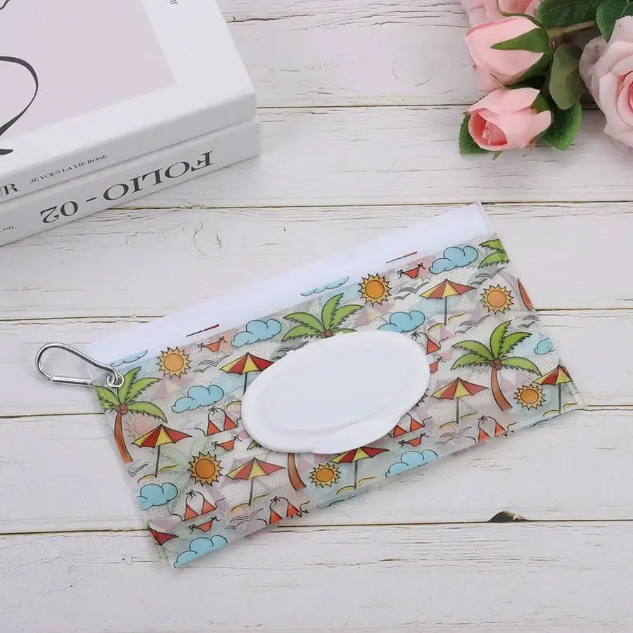 Herbruikbare Babydoekjes Houder EVA – Compact & Stijlvol voor Onderweg