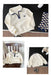 Sweater Vintage Look - Happiness Unisex, Wit, Katoen, Maat 0-4 Jaar-More For Mini