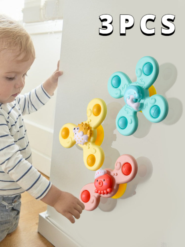 3-delige Fidget Spinner Set - Sensorisch Badspeelgoed voor Peuters