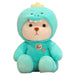 Pluche knuffelbeer 2-in-1 met afneembaar hoedje – zachte vulling, handwasbaar | teddybeer
