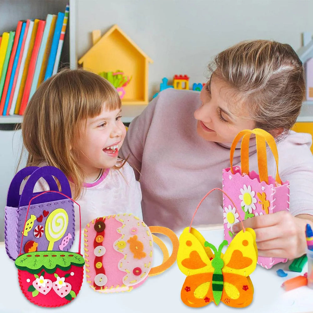 Knutselset Tas Maken – Creatieve Naaiset voor Kinderen (5+)
