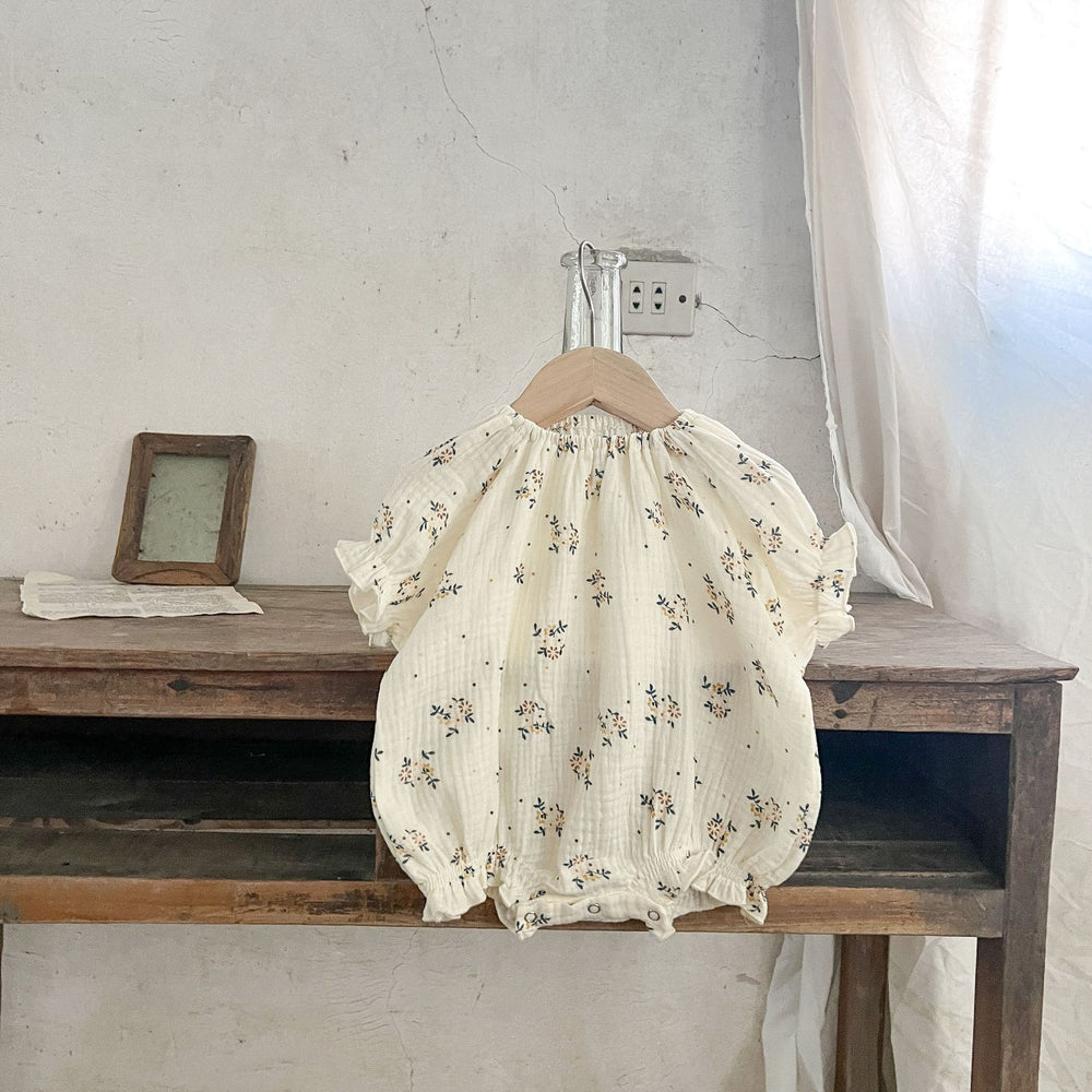 Baby Zomer Outfit Meisje 0-3 Jaar – Mousseline Set