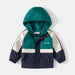 Regenjas - Thim Jongens, Groen/Oranje/Blauw, Polyester, Maat 2-8 Jaar-More For Mini