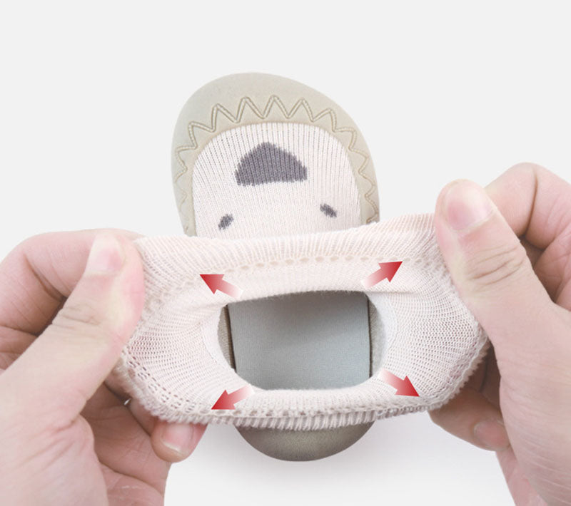 Babyslofjes Eerste Stapjes met Antislip – Zachte Baby Schoentjes 0-3 Jaar