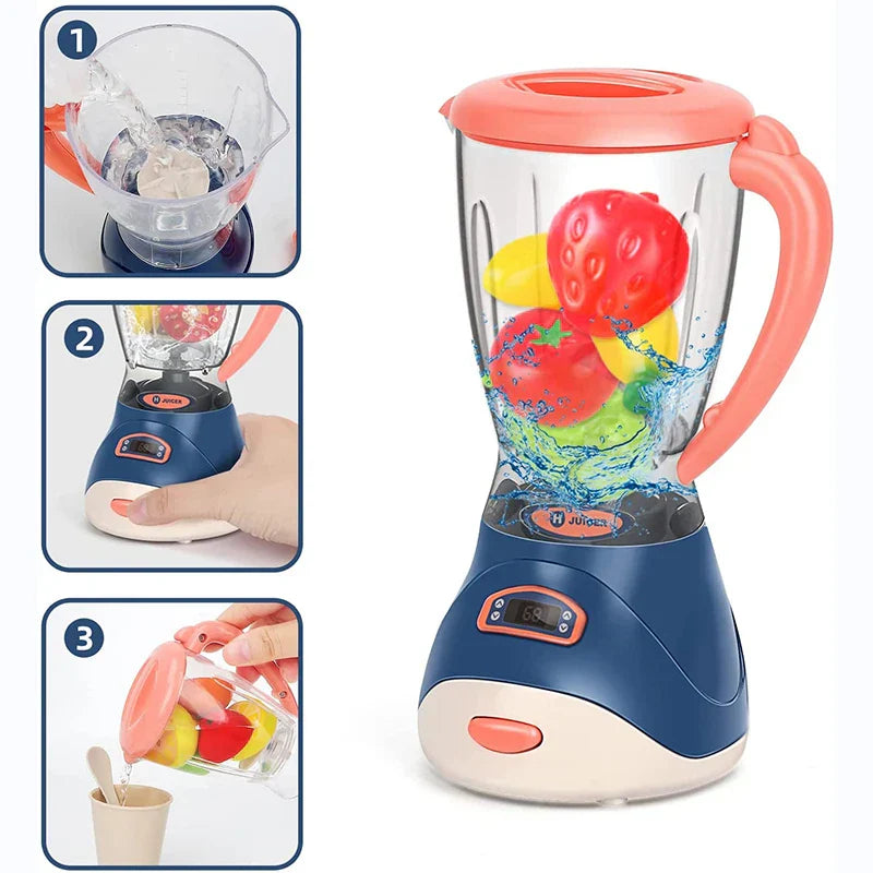 Speelgoed Keukenapparaten voor Kinderen – Interactieve Mini Keukenset met Geluid & Beweging