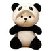 Pluche knuffelbeer 2-in-1 met afneembaar hoedje – zachte vulling, handwasbaar | teddybeer