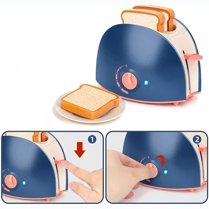 Speelgoed Keukenapparaten voor Kinderen – Interactieve Mini Keukenset met Geluid & Beweging