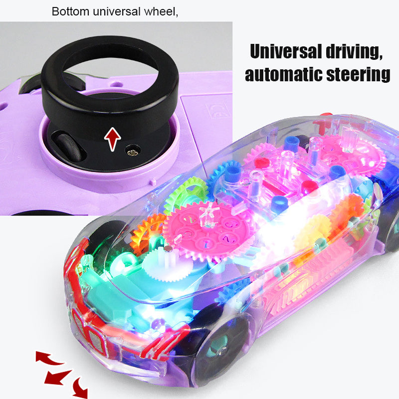 Muzikale Race Auto – Educatief Speelgoed, BPA Vrij, Beweging en Muziek, 1+ Jaar-More For Mini