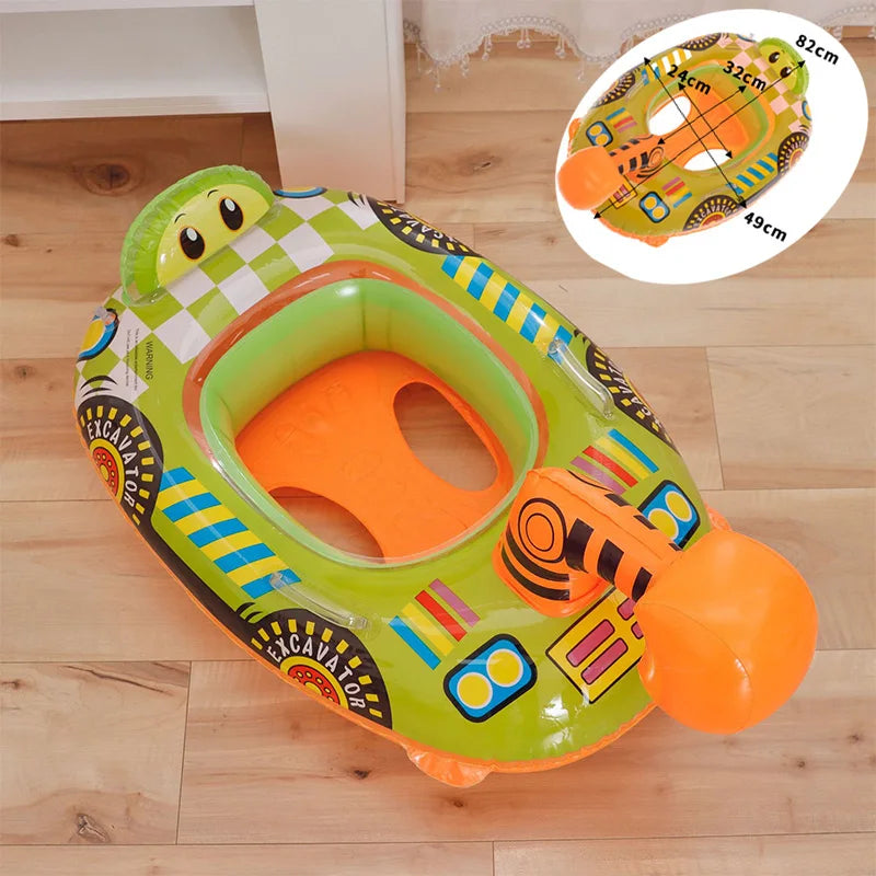Baby Zwemband met Zonnedak – Baby Float Kind