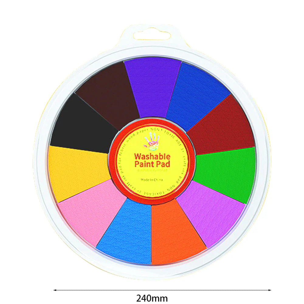 Wasbare Vingerverf voor Kinderen – ColorJoy ColorPlay Set
