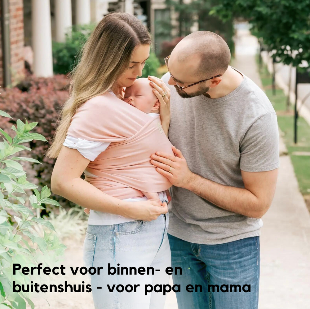Ergonomische babydraagzak – rugvriendelijk draagcomfort