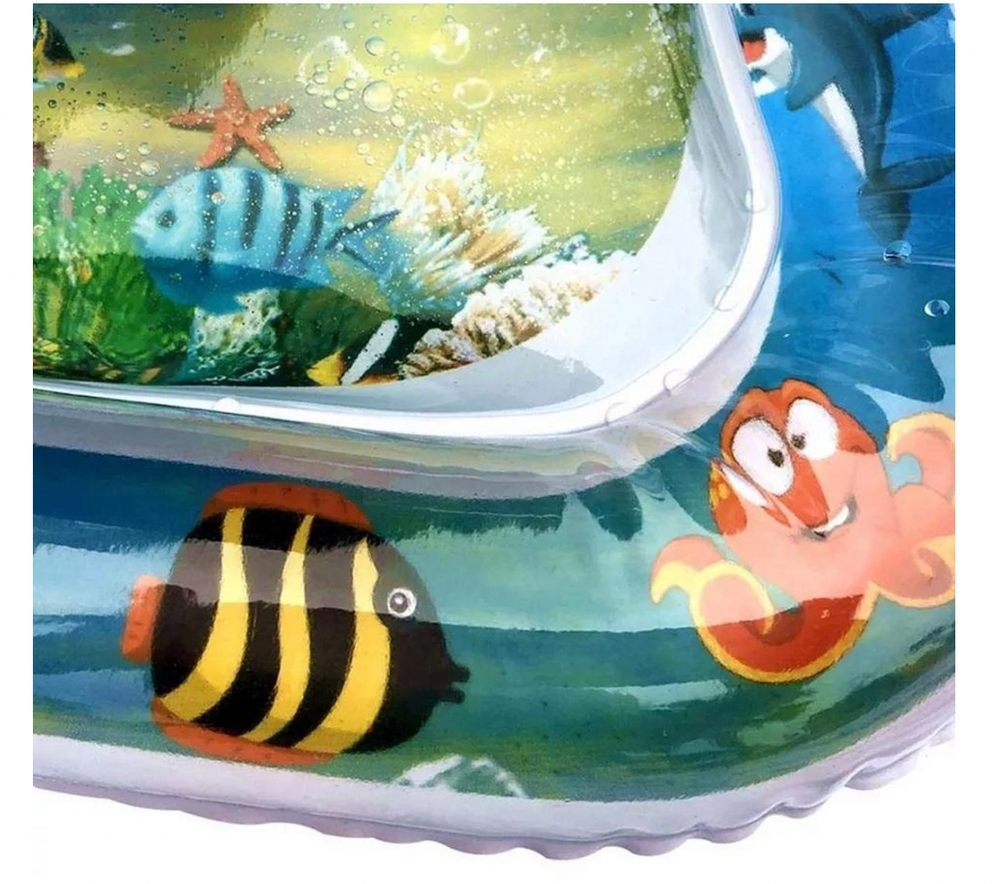 Baby Water Speelmat voor Buiktijd – Stimuleert Spierontwikkeling & Motorische Vaardigheden