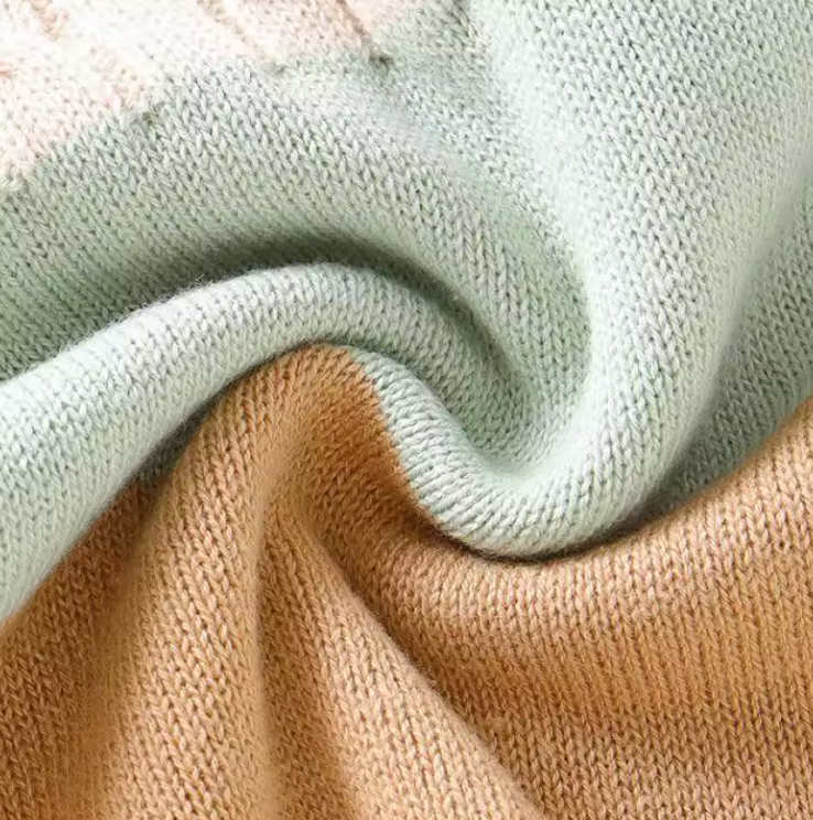 Lumi Petit Knit Polo Set – Gebreide Baby Zomerset 0-2 Jaar – Groen/Blauw/Roze – Unisex & Comfortabel