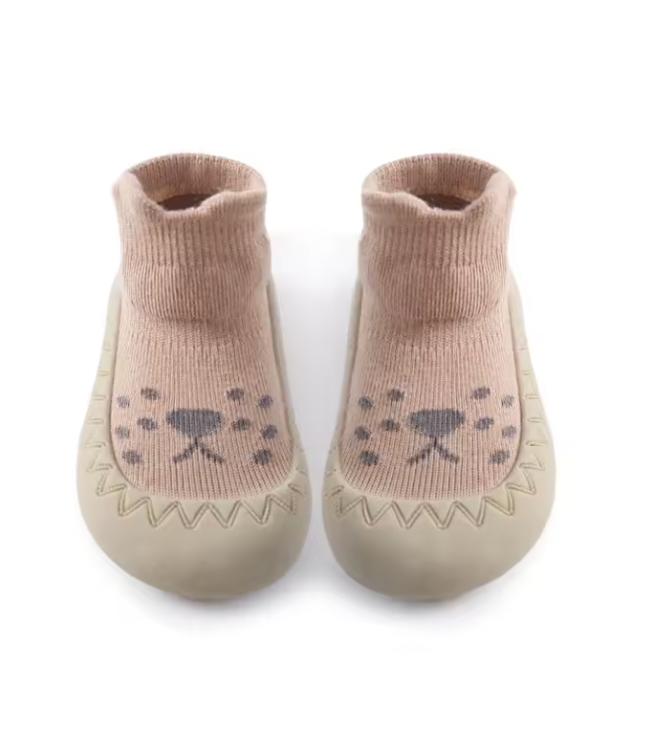 Babyslofjes Eerste Stapjes met Antislip – Zachte Baby Schoentjes 0-3 Jaar
