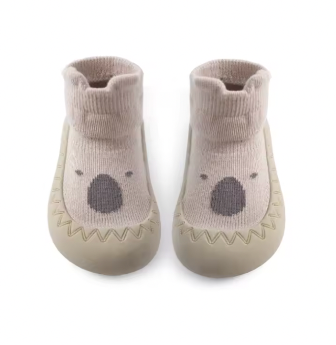 Babyslofjes Eerste Stapjes met Antislip – Zachte Baby Schoentjes 0-3 Jaar
