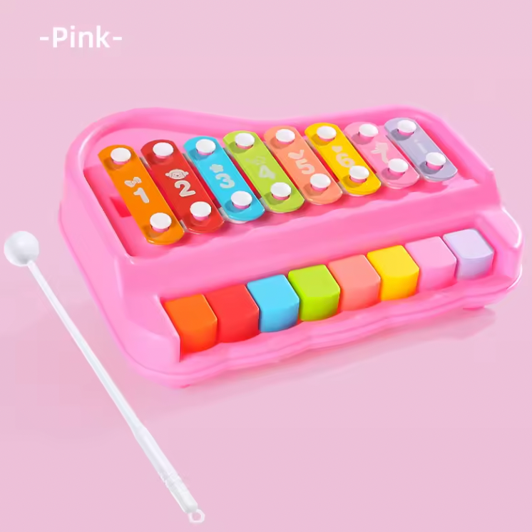 Educatief Muziekspeelgoed voor Baby, Peuter, Kleuter, Kinderen – Xylofoon & Piano Set voor Creatieve Ontwikkeling
