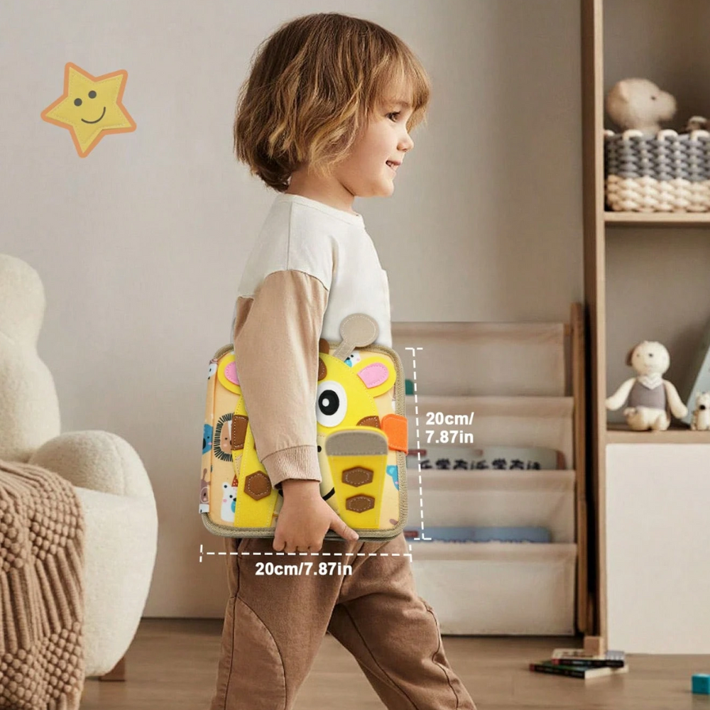 Educatief Activiteitenboek Peuters – Montessori Busy Book 1-4 Jaar