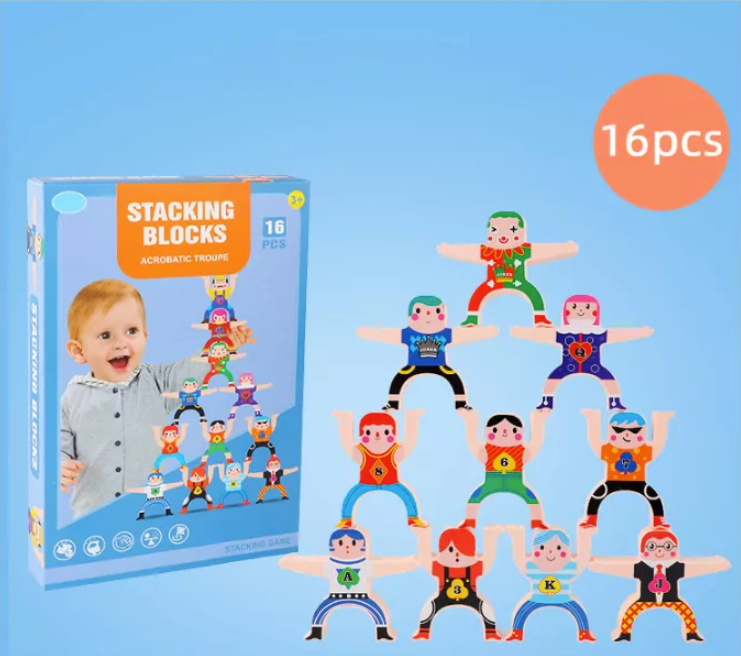 Stapel Speelgoed Kinderen – Creatief Bouw- en Balansspel 3+ Jaar