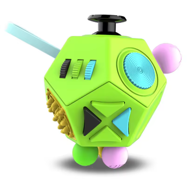 Fidget Cube – Anti Stress Speelgoed 12-in-1 voor Kinderen & Volwassenen