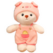 Pluche knuffelbeer 2-in-1 met afneembaar hoedje – zachte vulling, handwasbaar | teddybeer
