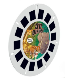 3D viewfinder schijf Jungle