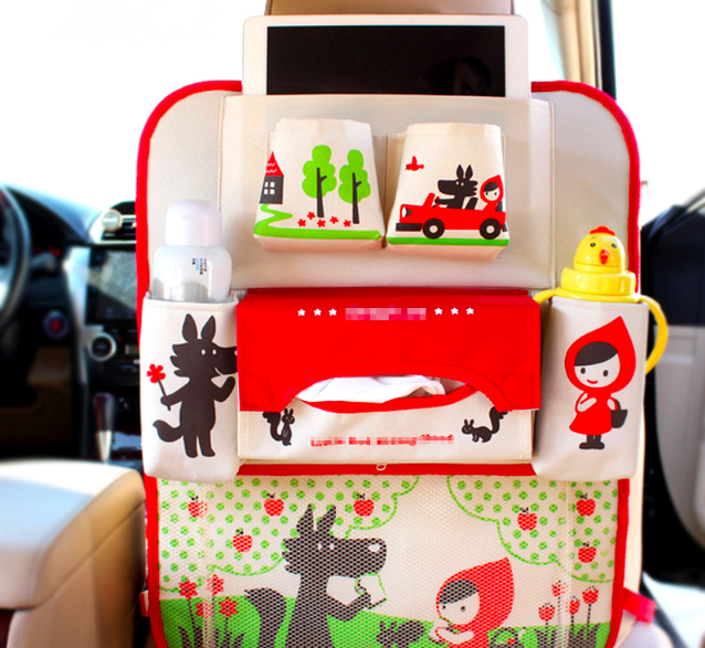 Autostoel Organizer Kind – Opberger voor Speelgoed & Snacks (Auto)