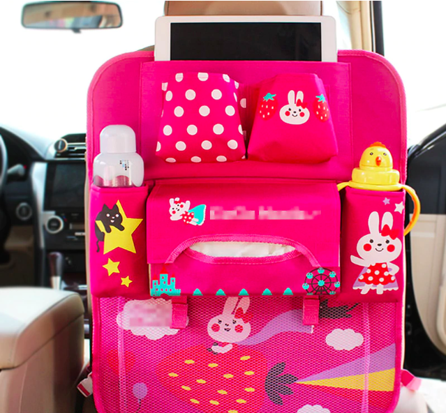 Autostoel Organizer Kind – Opberger voor Speelgoed & Snacks (Auto)