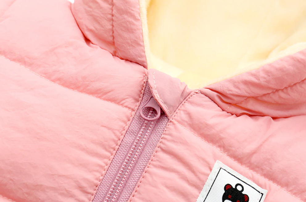 LittleSnow Baby Skipak – Warm & Comfortabel Winterpakje voor 0-12 Maanden Met Fleece Voering en Schattige Muts
