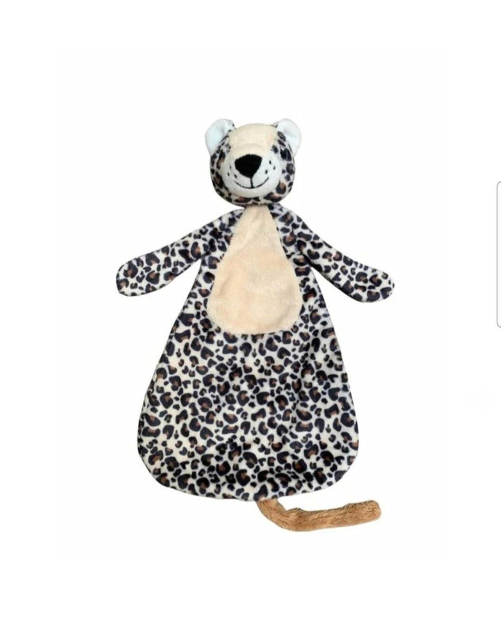 Zacht Knuffeldoekje met Speenlus – CuddleLoop Luipaard | Voor Baby’s vanaf 0 maanden
