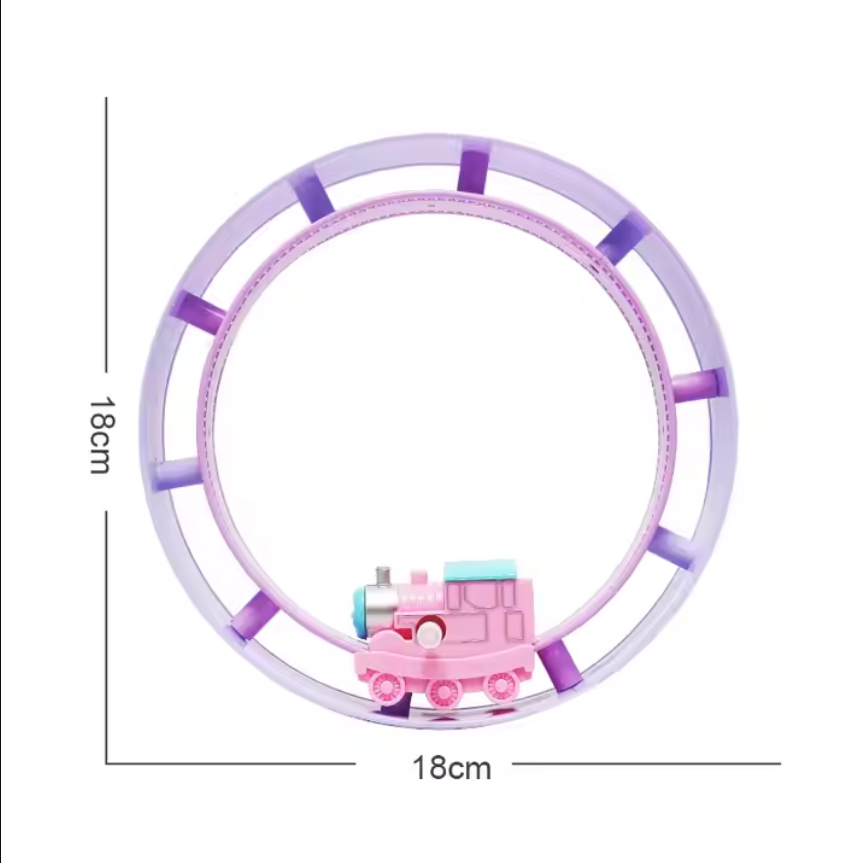 MiniRailTwist™ – Educatief Peuterspeelgoed met Looping Locomotief voor Motoriek en Plezier