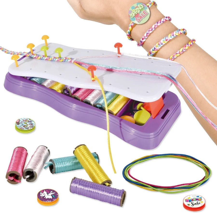 Creatieve Brei Set voor Kinderen – Maak Armbanden & Armringen | Educatief Speelgoed voor 3+ Jaar