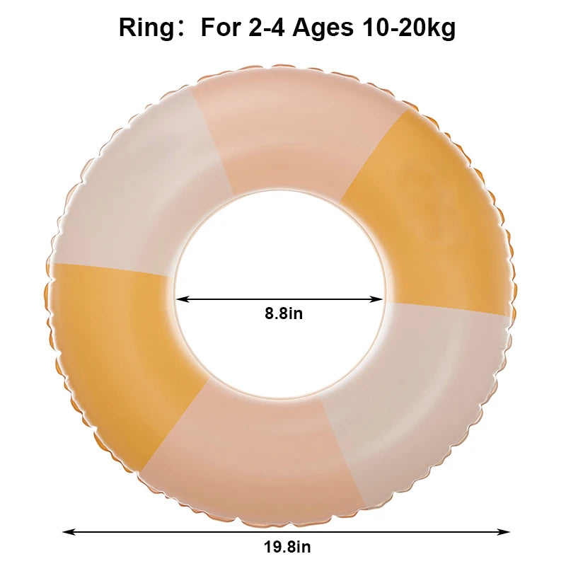 Baby Zwemring met Zonnedak – Opblaasbare Float | Tot 25kg