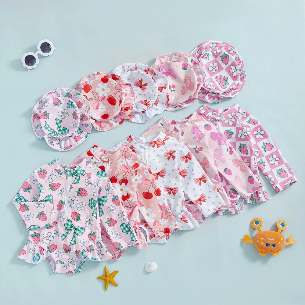 UV Zwemset Baby & Peuter met Hoed – Zwemkleding 6M–3 Jaar