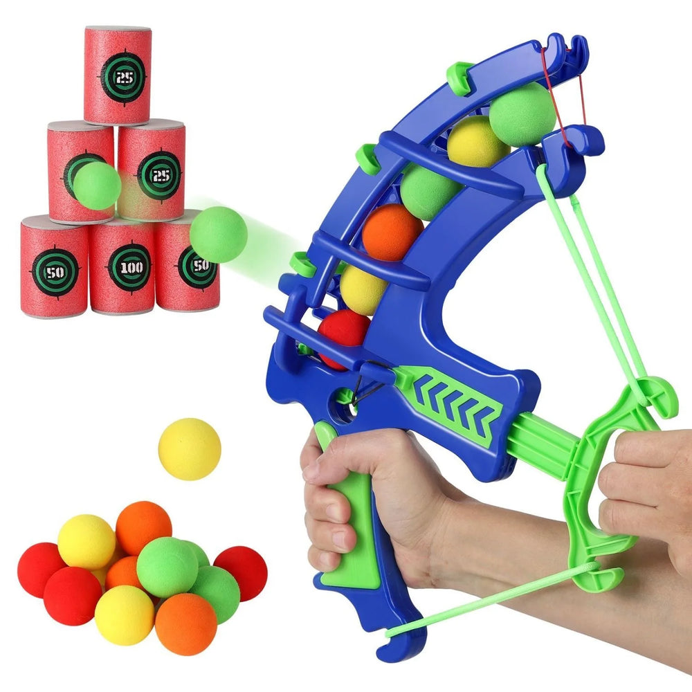 Montessori Katapult Schietspel – Sticky Ball Dartbord voor Kinderen