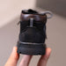 Schoen met wol - Lisi Unisex, Zwart/Bruin, Leer, Maat 16-20-More For Mini
