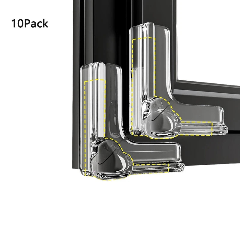 Siliconen Hoekbeschermers voor Baby – Set van 4 of 10 Stuks