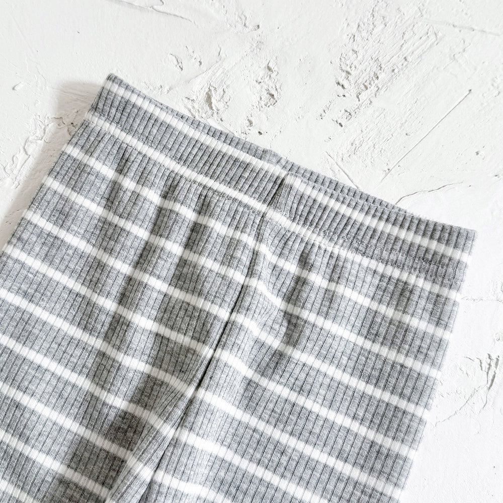 Kledingset Legging en Trui - Play All Day Unisex, Grijs, Katoen, Maat 0-3 Jaar