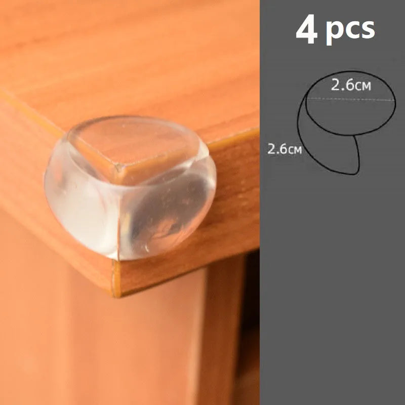 Siliconen Hoekbeschermers voor Baby – Set van 4 of 10 Stuks