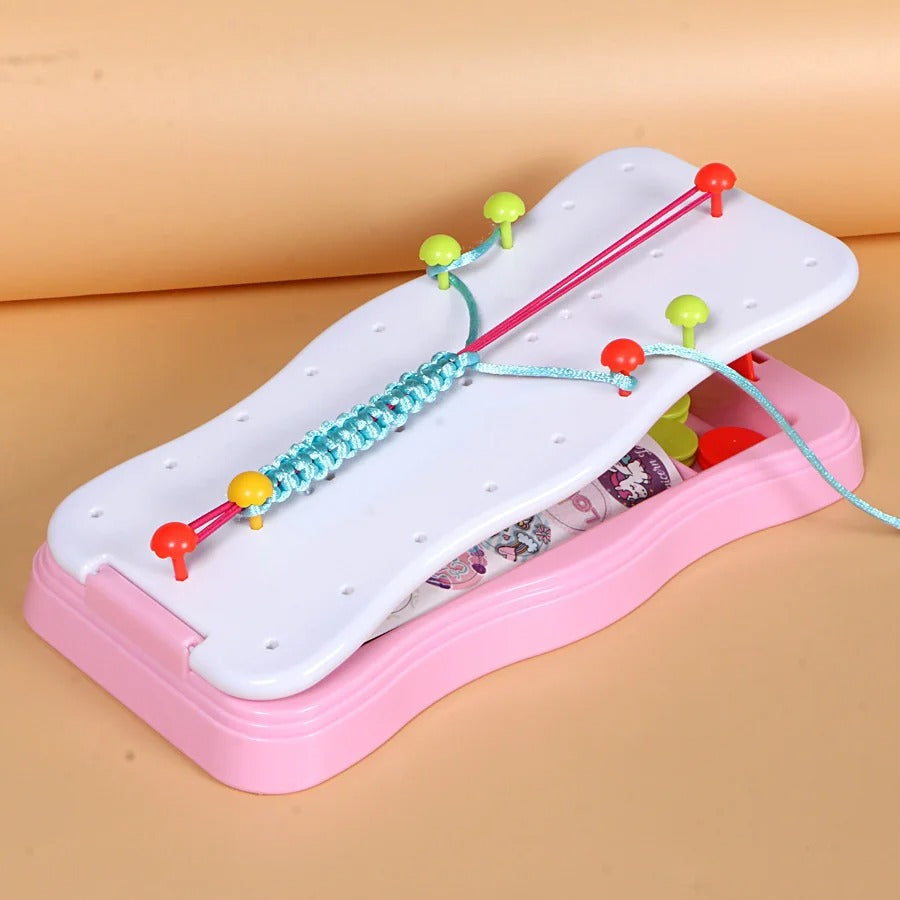 Creatieve Brei Set voor Kinderen – Maak Armbanden & Armringen | Educatief Speelgoed voor 3+ Jaar