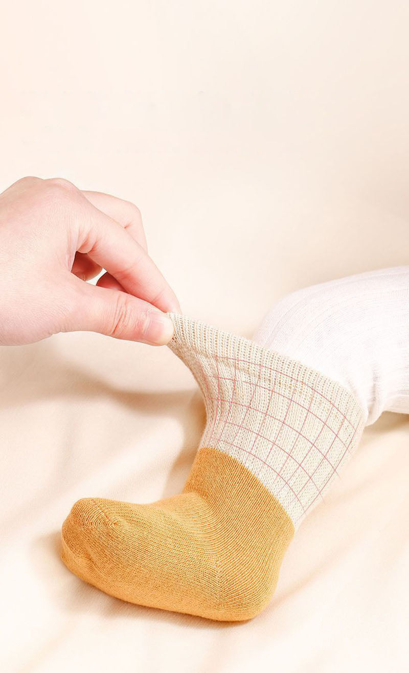 Antislip Babysokken (zakken niet af) - CozyToes Unisex, 6 stuks, Meerkleurig, 0-1 Jaar