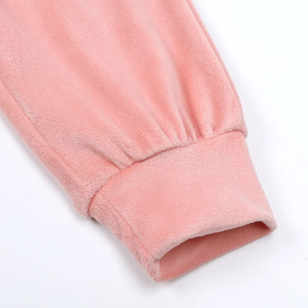 CozyTrail Kids Velvet Tracksuit – Warm & Comfortable Training Set for Children