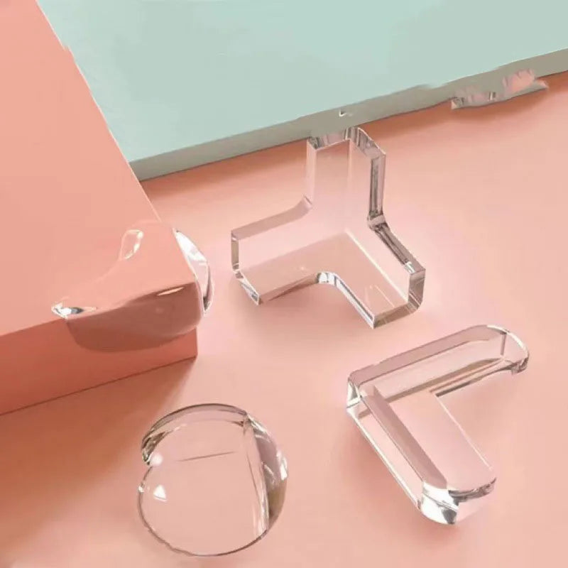 Siliconen Hoekbeschermers voor Baby – Set van 4 of 10 Stuks