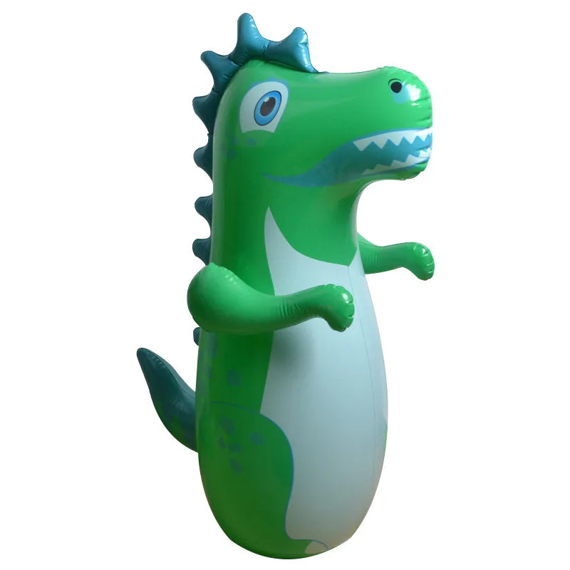 Opblaasbare Dino Bokszak voor Kinderen – Terugverend Binnenspeelgoed