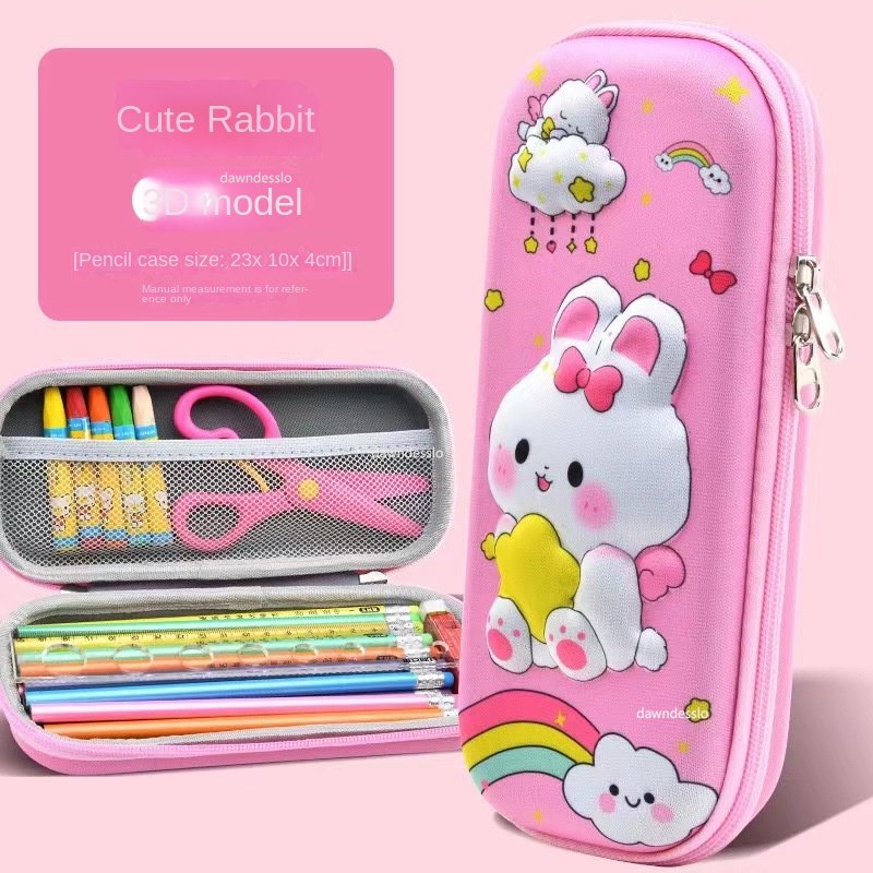 GalaxyPouch 3D Etui – Ruim School Etui voor Kinderen met Uniek Ruimtedesign