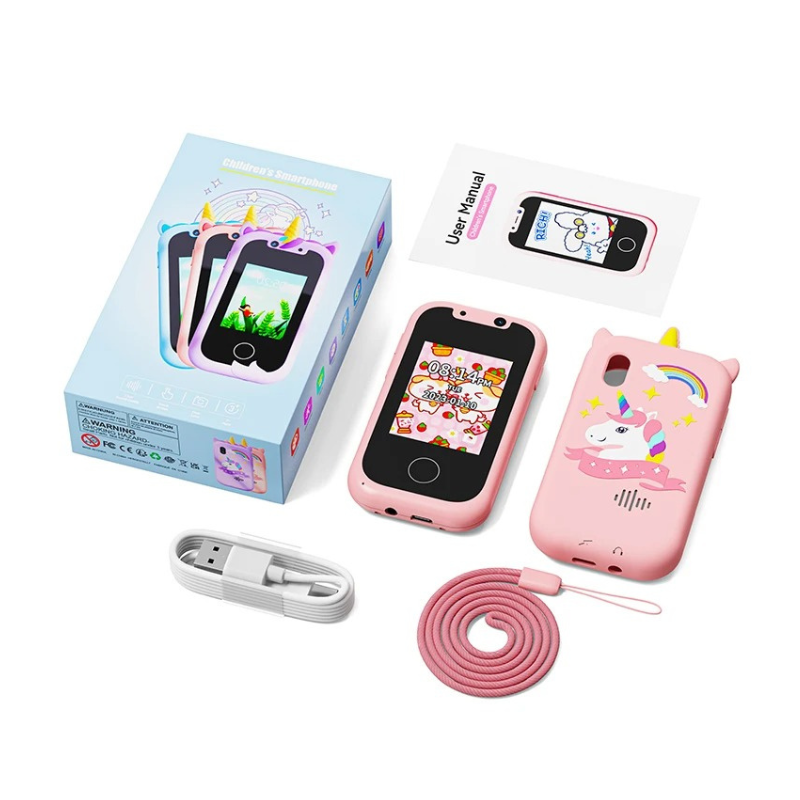 Educatieve Kindertelefoon – Speelgoed Smartphone met Camera & Spelletjes (3+ Jaar)
