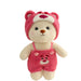 Pluche knuffelbeer 2-in-1 met afneembaar hoedje – zachte vulling, handwasbaar | teddybeer